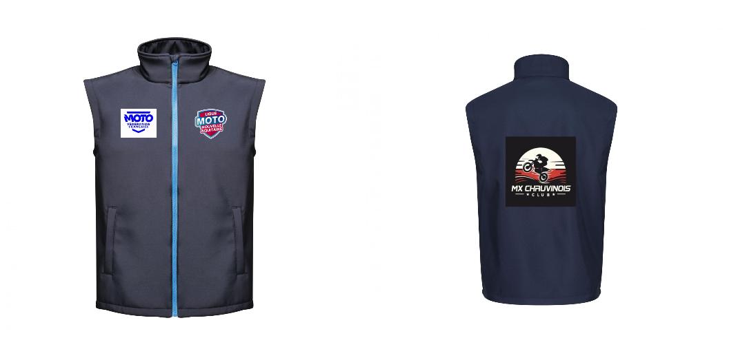 BODYWARMER SOFTSHELL PERSONNALISABLE REF: RGA844