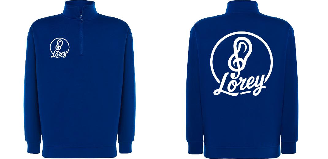 SWEAT COL ZIPPÉ PERSONNALISABLE UNISEXE REF: JK298