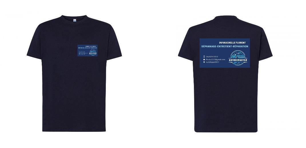 T-SHIRT PREMIUM UNISEXE 100% COTON PERSONNALISABLE REF : JK190