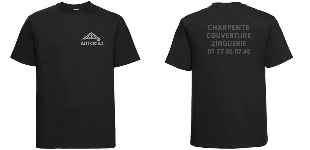 T-SHIRT PRESTIGE EPAIS UNISEXE 100% COTON PERSONNALISABLE REF : RU215