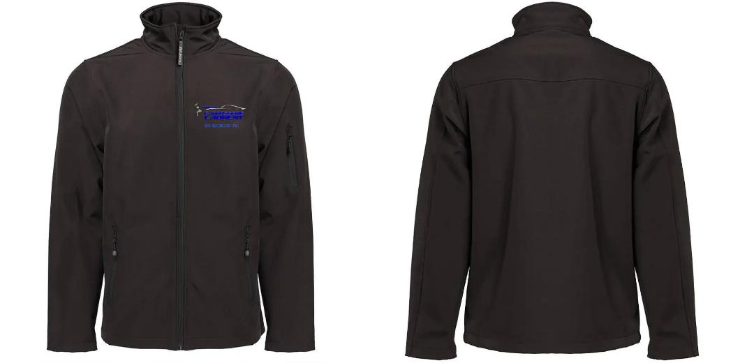 SOFTSHELL HOMME 3 COUCHES PERSONNALISABLE REF : PK768