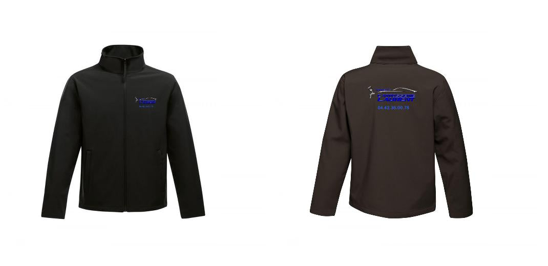 VESTE SOFTSHELL HOMME PERSONNALISABLE REF : RGA628