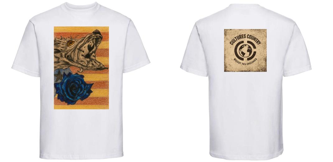 T-SHIRT PRESTIGE EPAIS UNISEXE 100% COTON PERSONNALISABLE REF : RU215