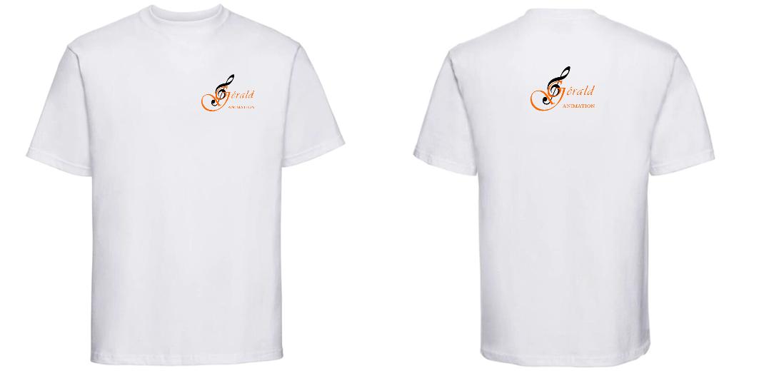 T-SHIRT PRESTIGE EPAIS UNISEXE 100% COTON PERSONNALISABLE REF : RU215