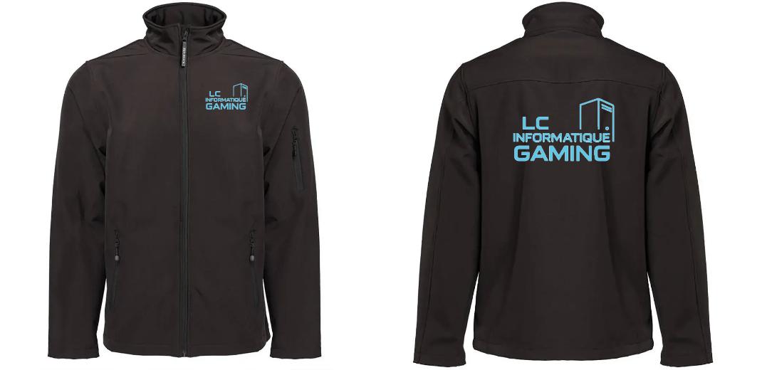 SOFTSHELL HOMME 3 COUCHES PERSONNALISABLE REF : PK768