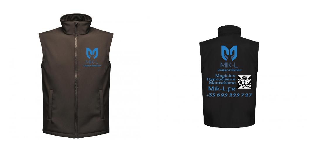 BODYWARMER SOFTSHELL PERSONNALISABLE REF: RGA844