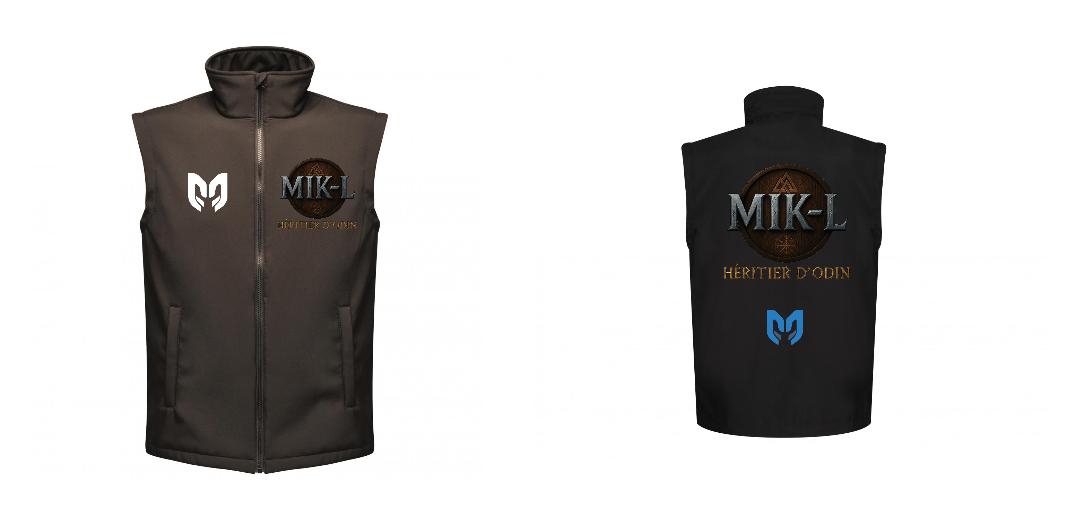 BODYWARMER SOFTSHELL PERSONNALISABLE REF: RGA844