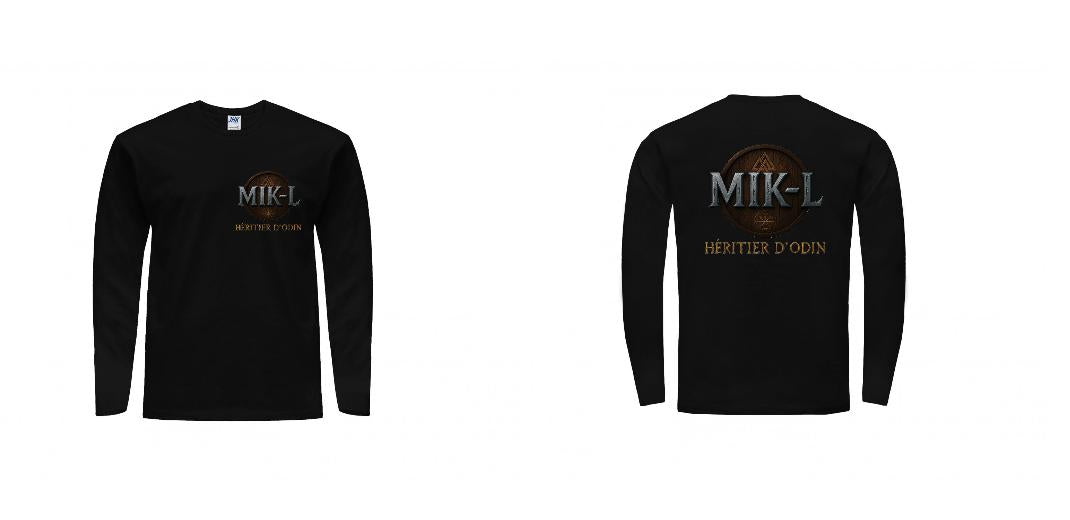 T-SHIRT MANCHES LONGUES PERSONNALISABLE REF : JK175