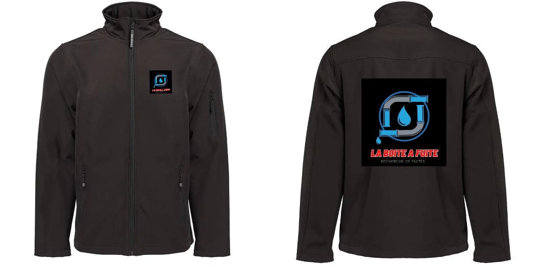 SOFTSHELL HOMME 3 COUCHES PERSONNALISABLE REF : PK768