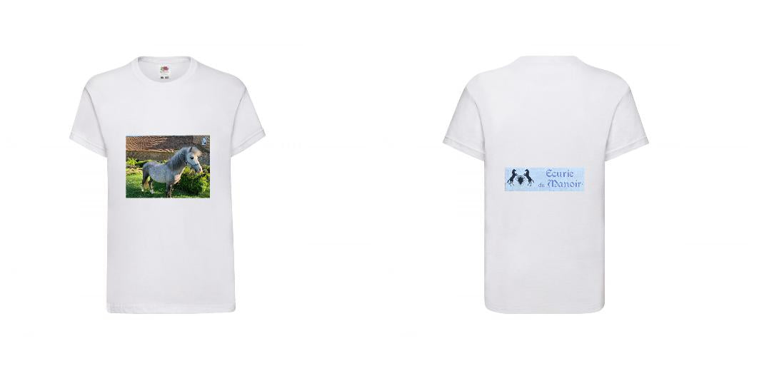 T-SHIRT COTON ENFANT PERSONNALISABLE REF : SC1019
