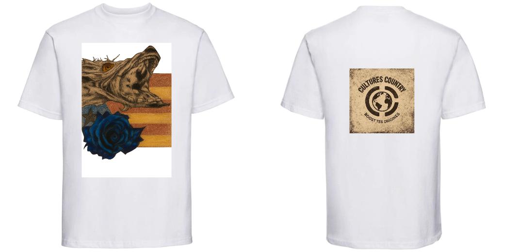 T-SHIRT PRESTIGE EPAIS UNISEXE 100% COTON PERSONNALISABLE REF : RU215