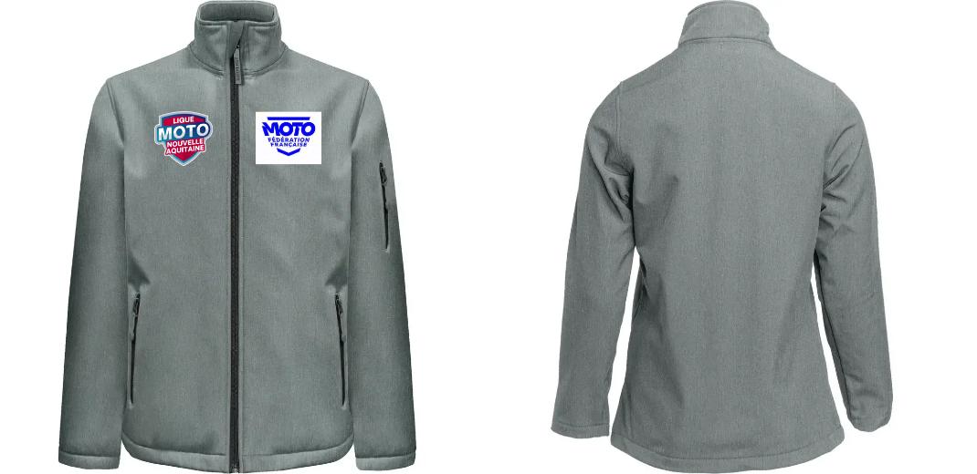 SOFTSHELL HOMME 3 COUCHES PERSONNALISABLE REF : PK768