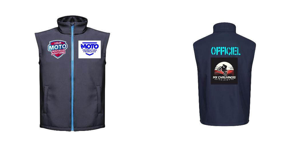 BODYWARMER SOFTSHELL PERSONNALISABLE REF: RGA844