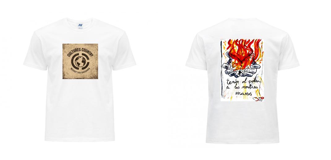 T-SHIRT PREMIUM UNISEXE 100% COTON PERSONNALISABLE REF : JK190
