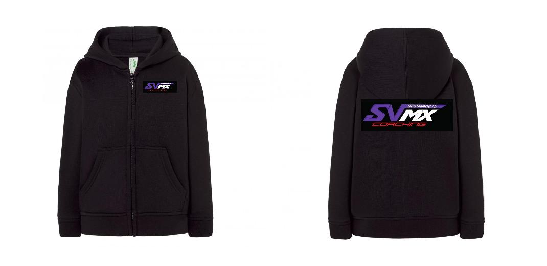 SWEAT A CAPUCHE ZIPPÉ ENFANT PERSONNALISABLE REF : JK290K