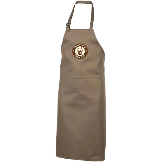 TABLIER A BAVETTE 100% COTON PERSONNALISABLE REF : TB201