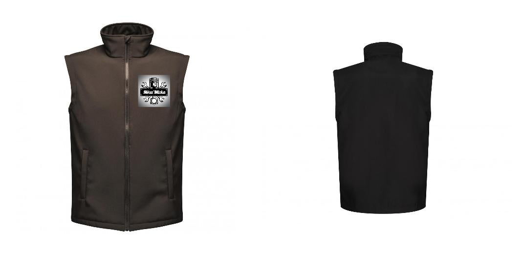 BODYWARMER SOFTSHELL PERSONNALISABLE REF: RGA844
