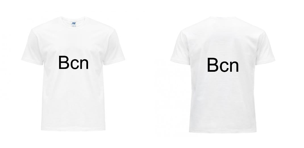 T-SHIRT PREMIUM UNISEXE 100% COTON PERSONNALISABLE REF : JK190