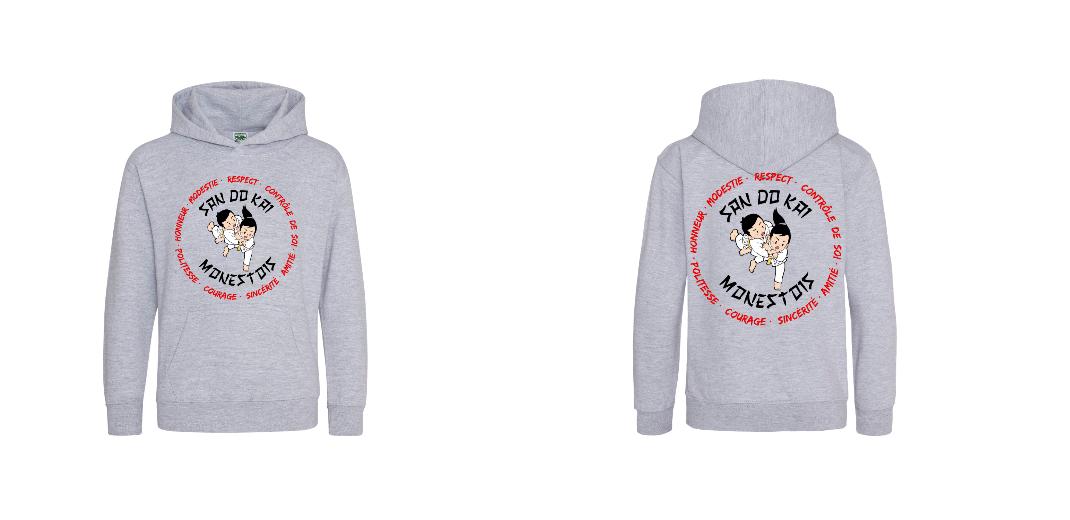 SWEAT A CAPUCHE ENFANT PERSONNALISABLE REF : JH01J