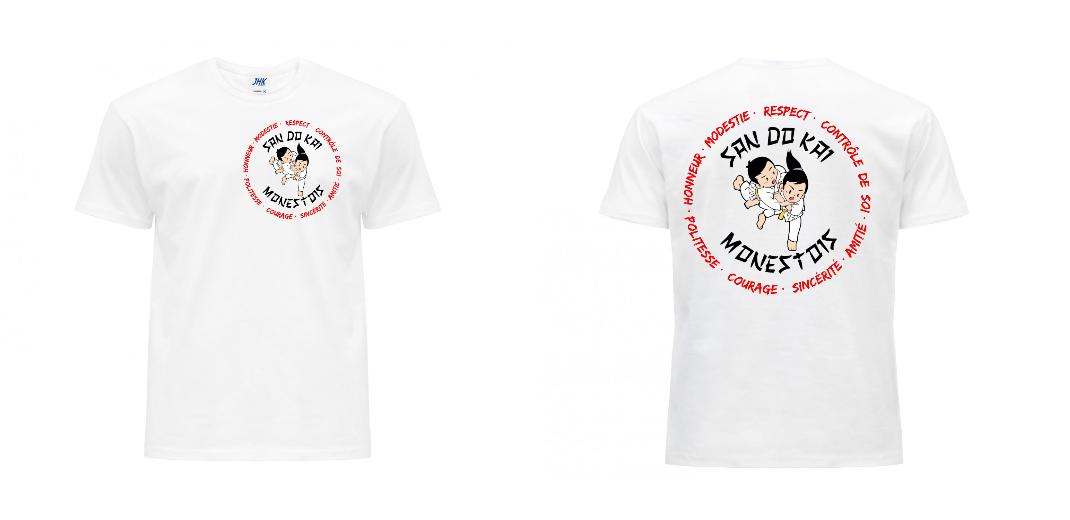 T-SHIRT PREMIUM UNISEXE 100% COTON PERSONNALISABLE REF : JK190