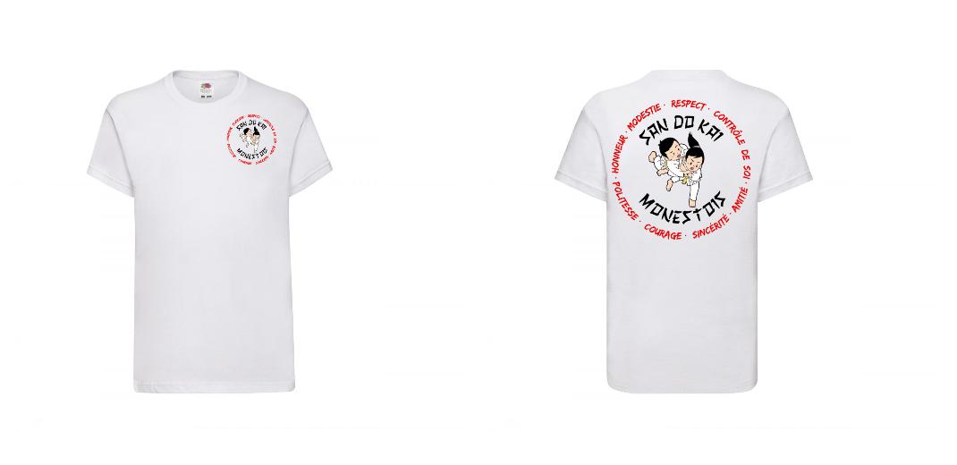 T-SHIRT COTON ENFANT PERSONNALISABLE REF : SC1019