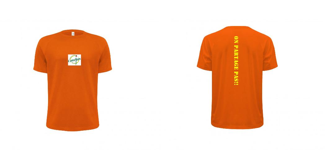 T-SHIRT SPORT PERSONNALISABLE : JK900