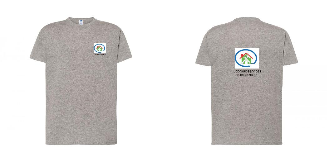 T-SHIRT PREMIUM UNISEXE 100% COTON PERSONNALISABLE REF : JK190
