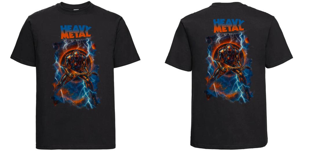 T-SHIRT PRESTIGE EPAIS UNISEXE 100% COTON PERSONNALISABLE REF : RU215