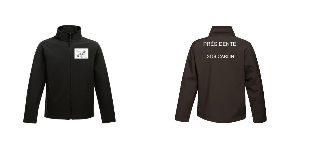 VESTE SOFTSHELL HOMME PERSONNALISABLE REF : RGA628