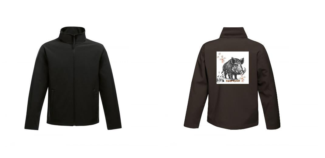 VESTE SOFTSHELL HOMME PERSONNALISABLE REF : RGA628
