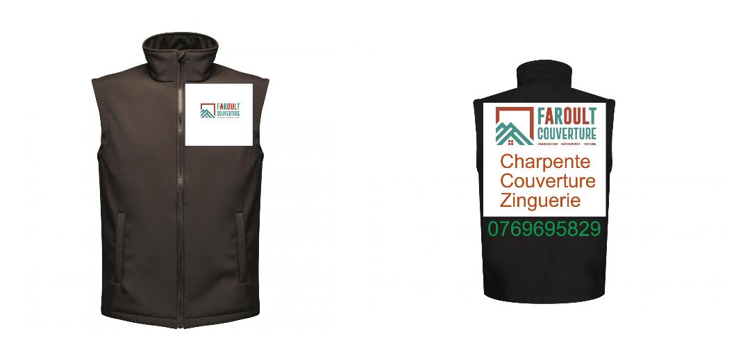 BODYWARMER SOFTSHELL PERSONNALISABLE REF: RGA844