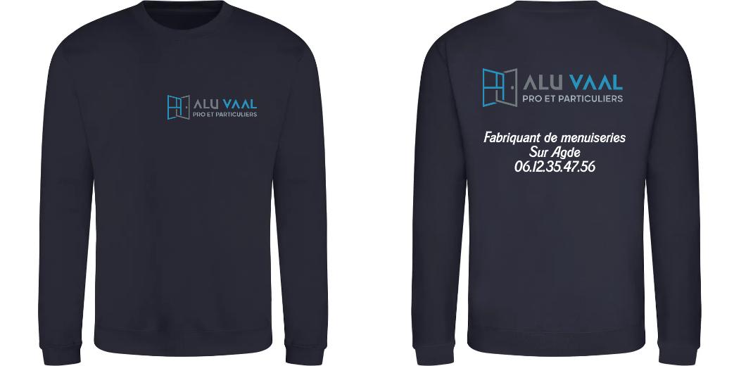 PULL COL ROND PERSONNALISABLE REF : JH030