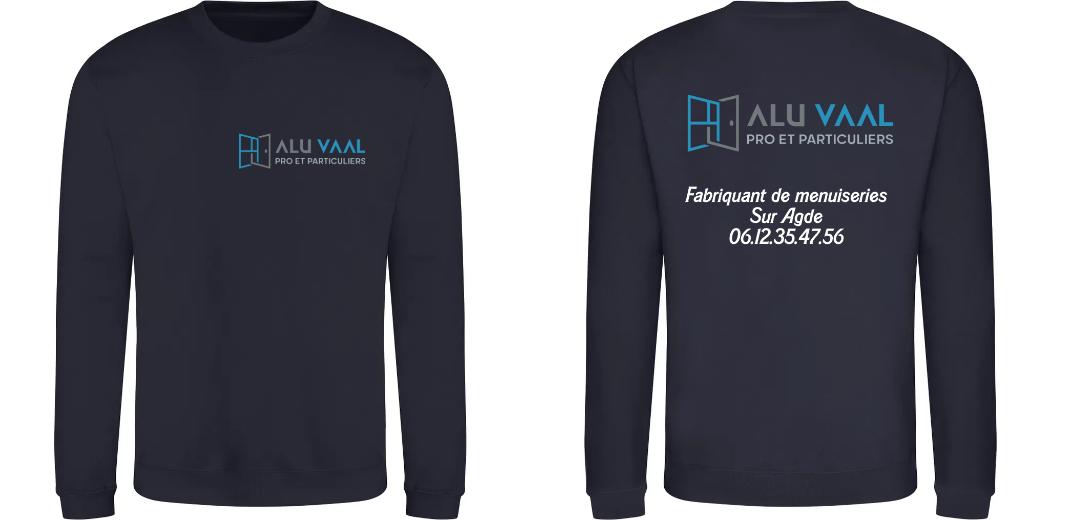PULL COL ROND PERSONNALISABLE REF : JH030