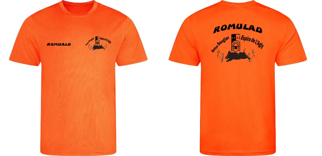 T-SHIRT SPORT HOMME PREMIUM PERSONNALISABLE REF : JC001