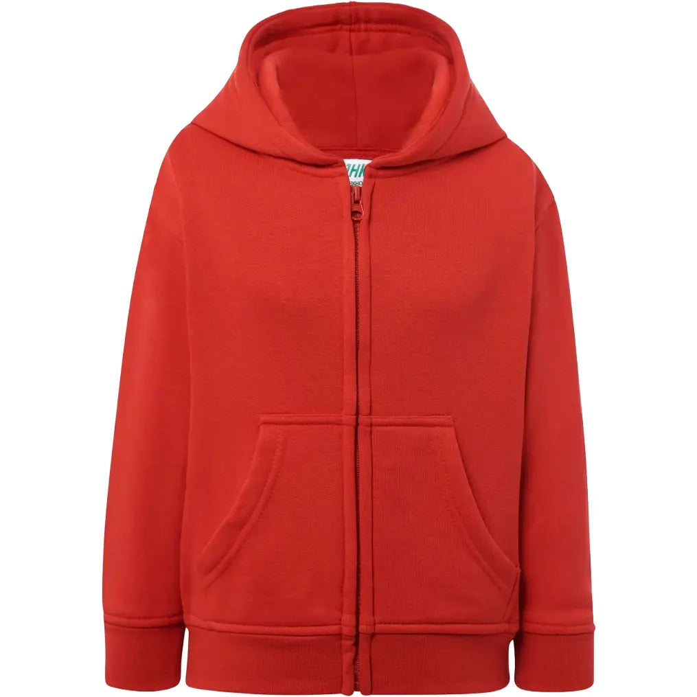 SWEAT A CAPUCHE ZIPPÉ ENFANT PERSONNALISABLE REF : JK290K (BRODERIE)