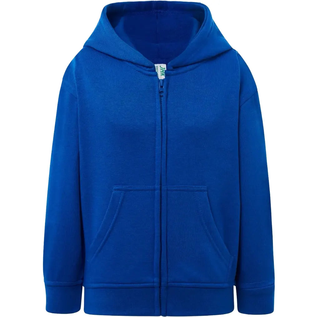 SWEAT A CAPUCHE ZIPPÉ ENFANT PERSONNALISABLE REF : JK290K (BRODERIE)