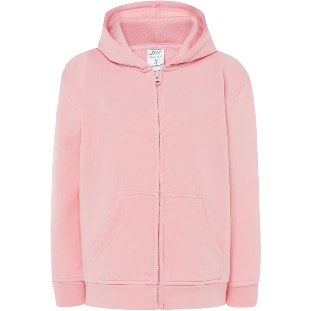 SWEAT A CAPUCHE ZIPPÉ ENFANT PERSONNALISABLE REF : JK290K (BRODERIE)