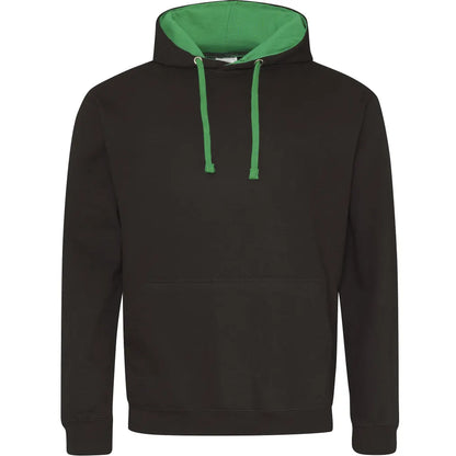 SWEAT A CAPUCHE CONTRASTÉ PERSONNALISABLE UNISEXE REF : JH003
