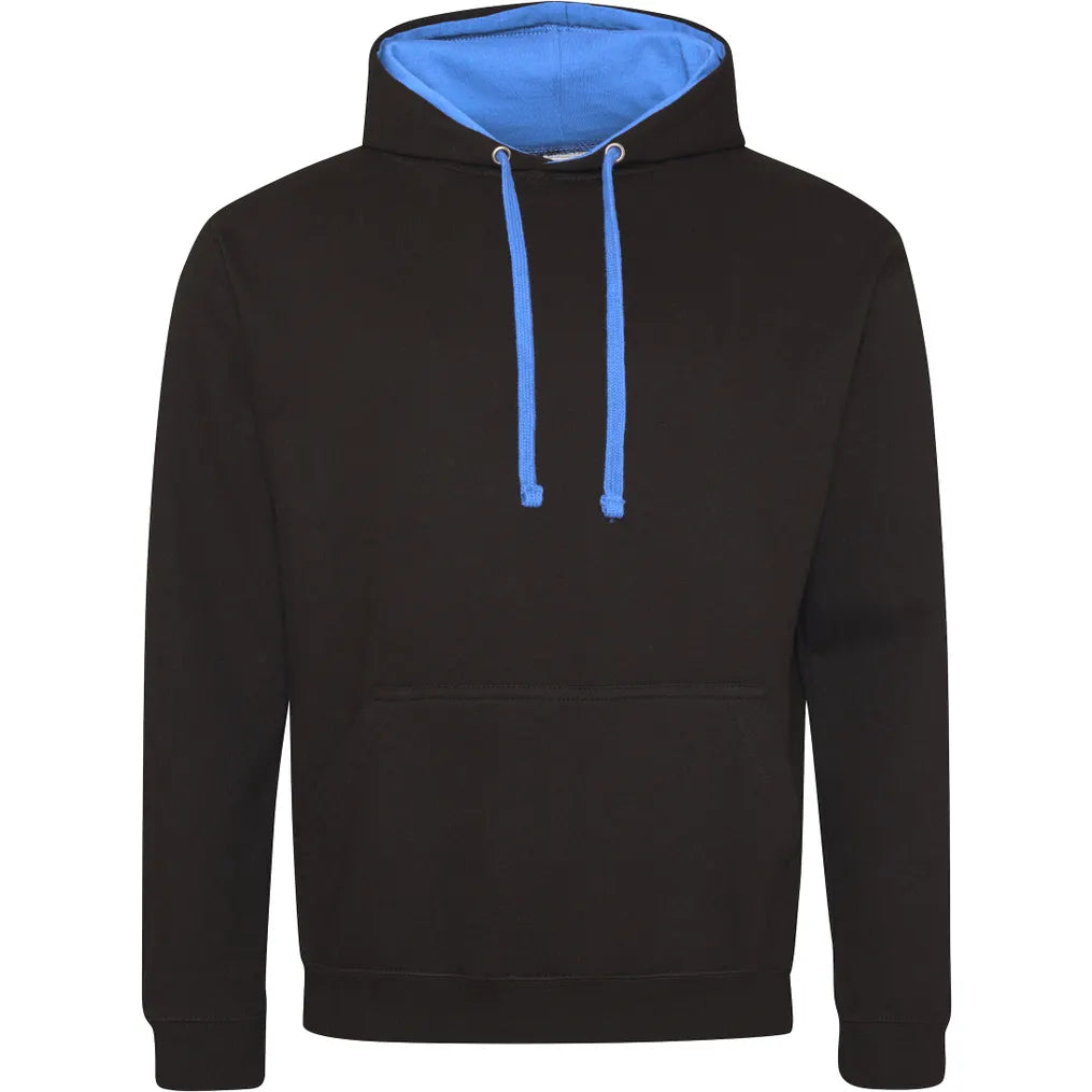 SWEAT A CAPUCHE CONTRASTÉ PERSONNALISABLE UNISEXE REF : JH003