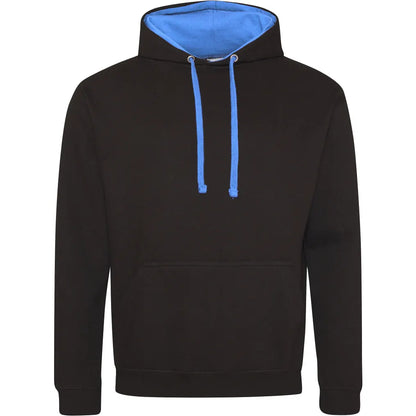 SWEAT A CAPUCHE CONTRASTÉ PERSONNALISABLE UNISEXE REF : JH003