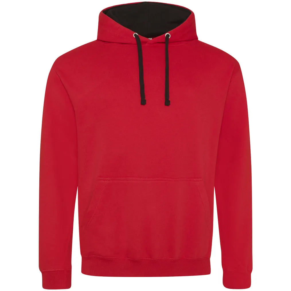 SWEAT A CAPUCHE CONTRASTÉ PERSONNALISABLE UNISEXE REF : JH003