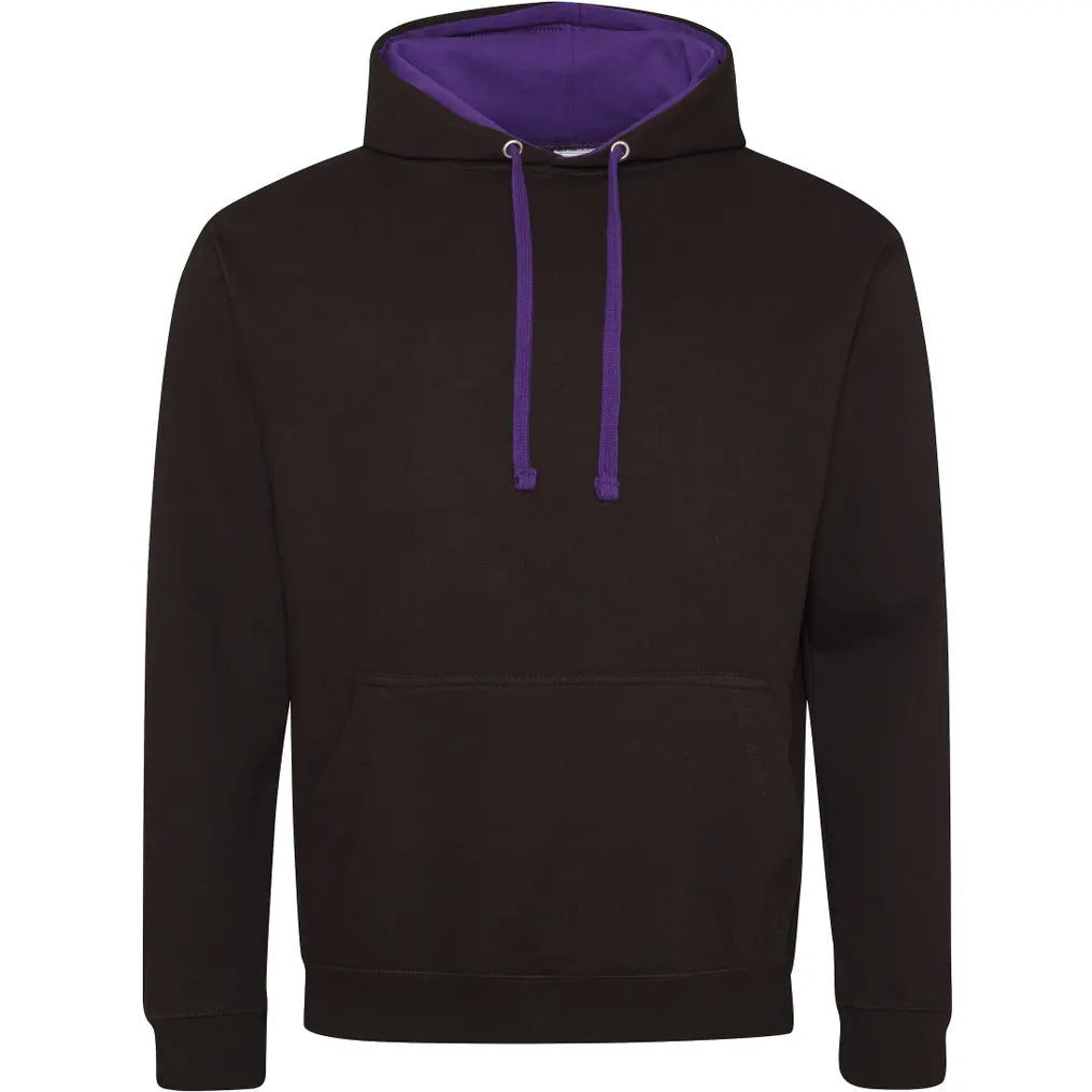 SWEAT A CAPUCHE CONTRASTÉ PERSONNALISABLE UNISEXE REF : JH003