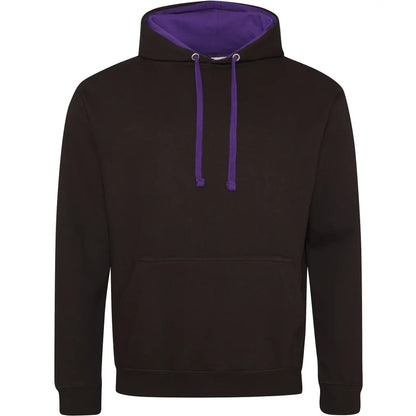 SWEAT A CAPUCHE CONTRASTÉ PERSONNALISABLE UNISEXE REF : JH003