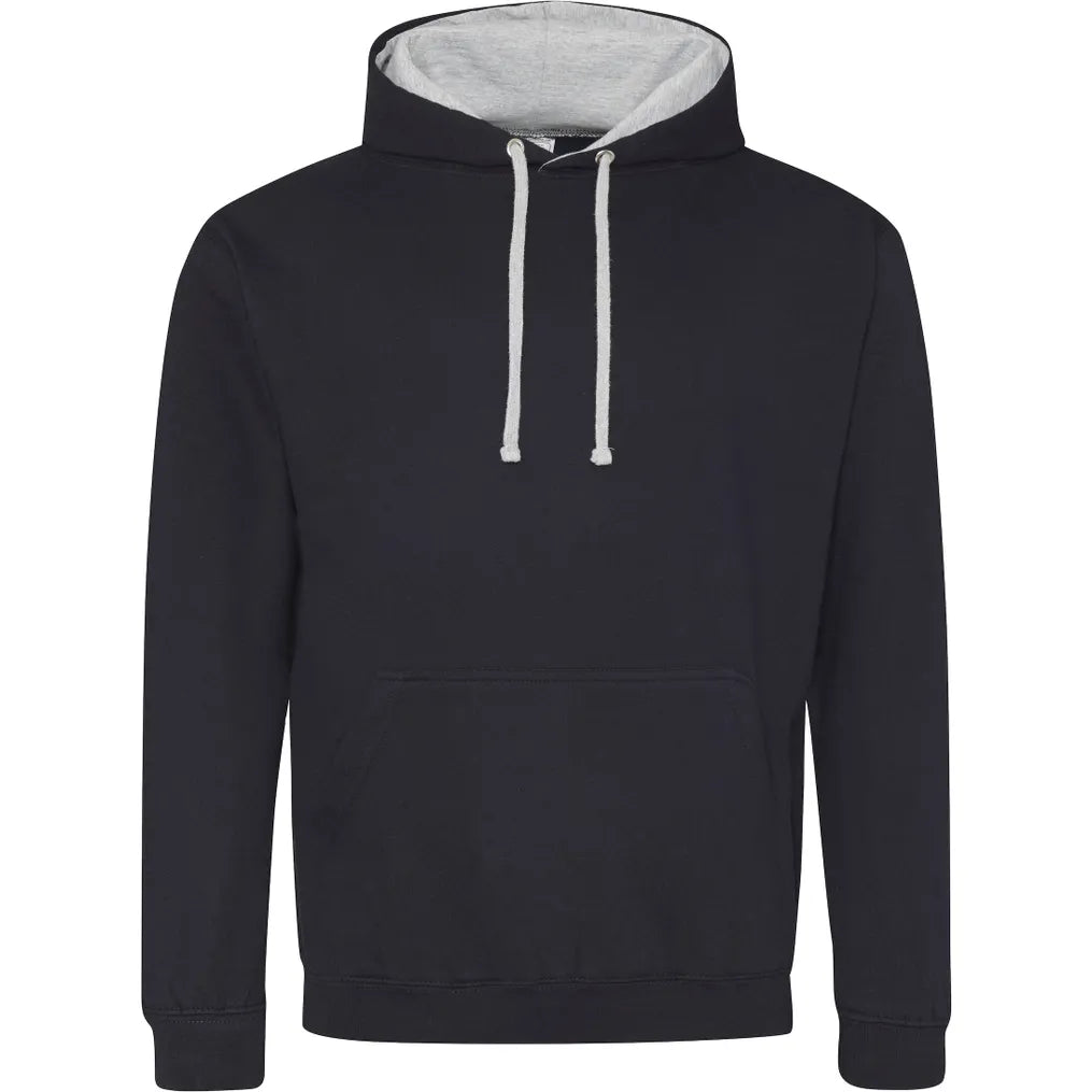 SWEAT A CAPUCHE CONTRASTÉ PERSONNALISABLE UNISEXE REF : JH003