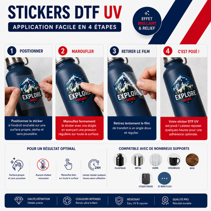 VOTRE PLANCHE DTF UV