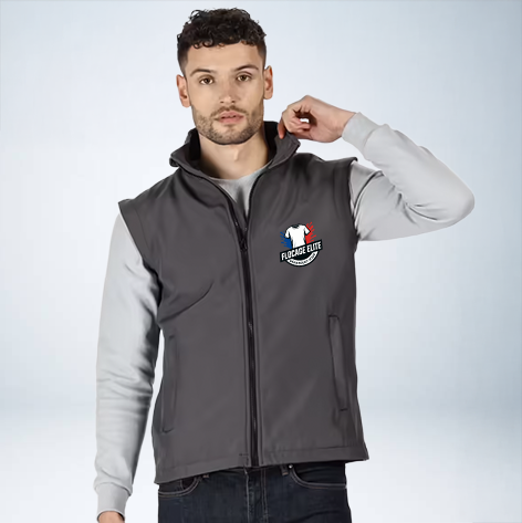 BODYWARMER SOFTSHELL PERSONNALISABLE REF: RGA844