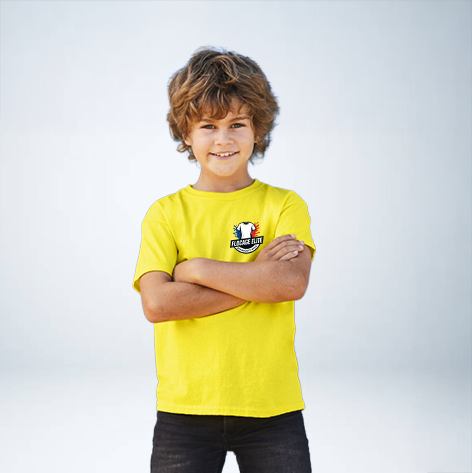 T-SHIRT COTON ENFANT PERSONNALISABLE REF : SC1019