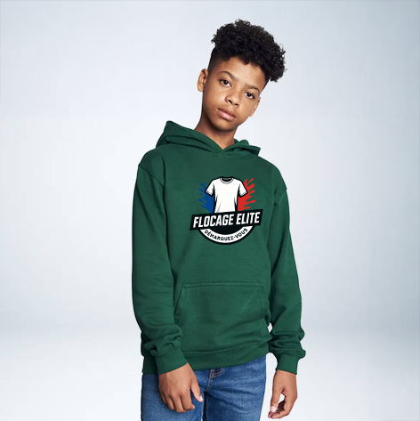 SWEAT A CAPUCHE ENFANT PERSONNALISABLE REF : JH01J
