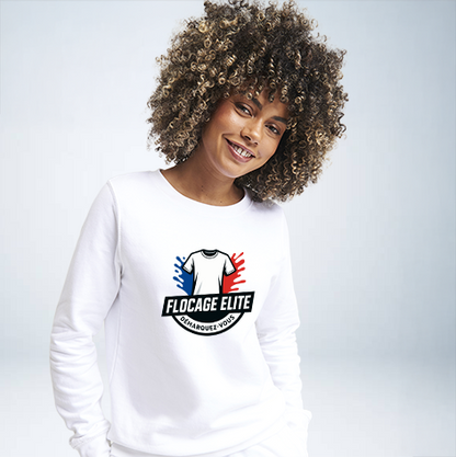 PULL COL ROND FEMME PERSONNALISABLE REF : JH030F