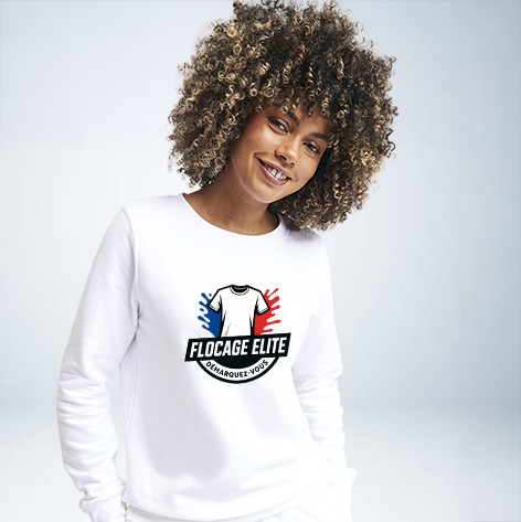 PULL COL ROND FEMME PERSONNALISABLE REF : JH030F